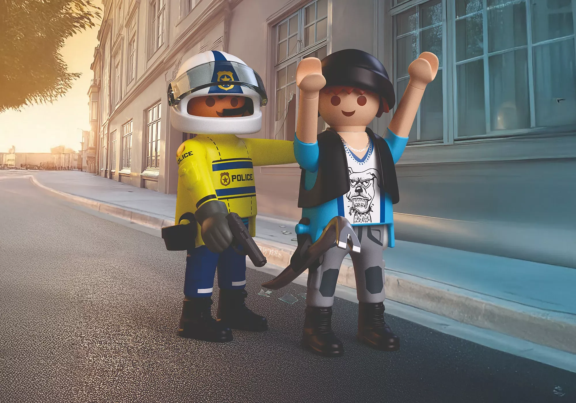 PLAYMOBIL® 72079 Verfolgungsjagd mit Motorrad PLAYMOBIL® 72079 Verfolgungsjagd mit Motorrad