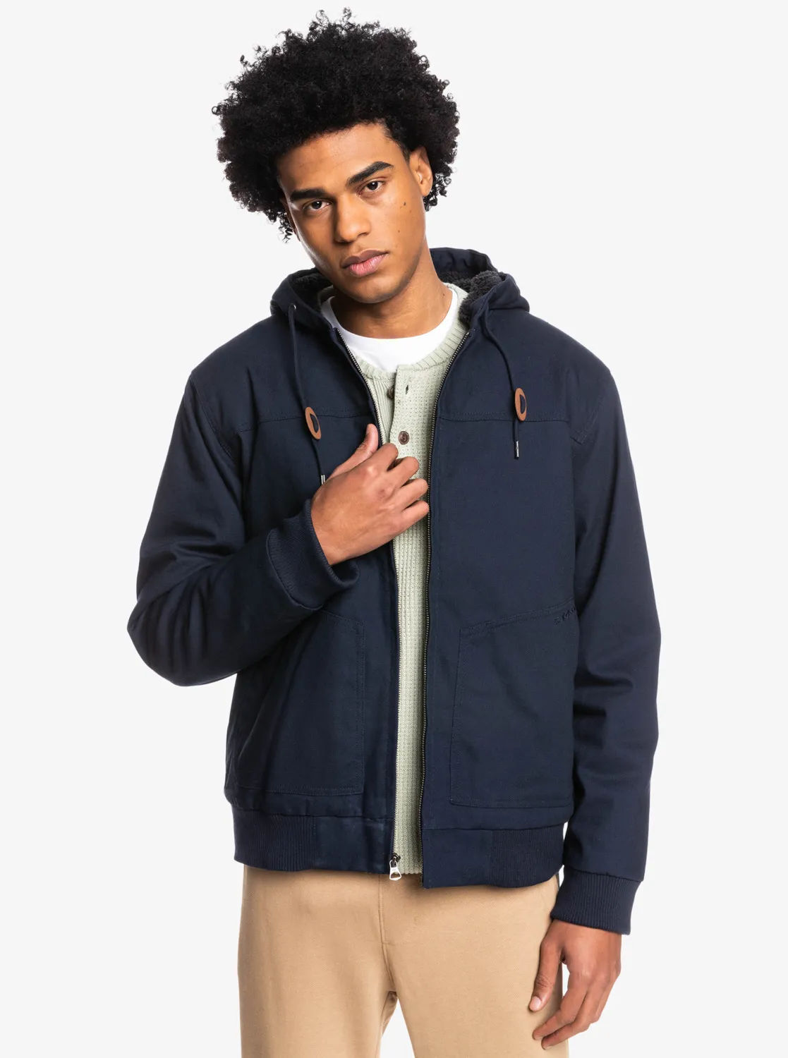 Quiksilver, Brooks, Technische, Jacke, für, Männer, Dunkelblau