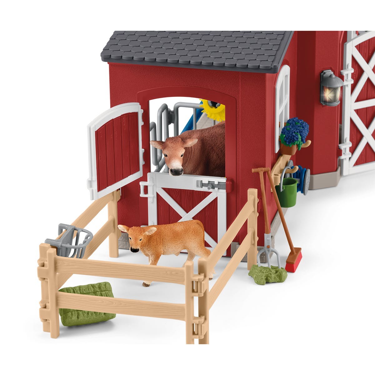 Schleich® 42606 Große Farm mit Tieren und Zubehör