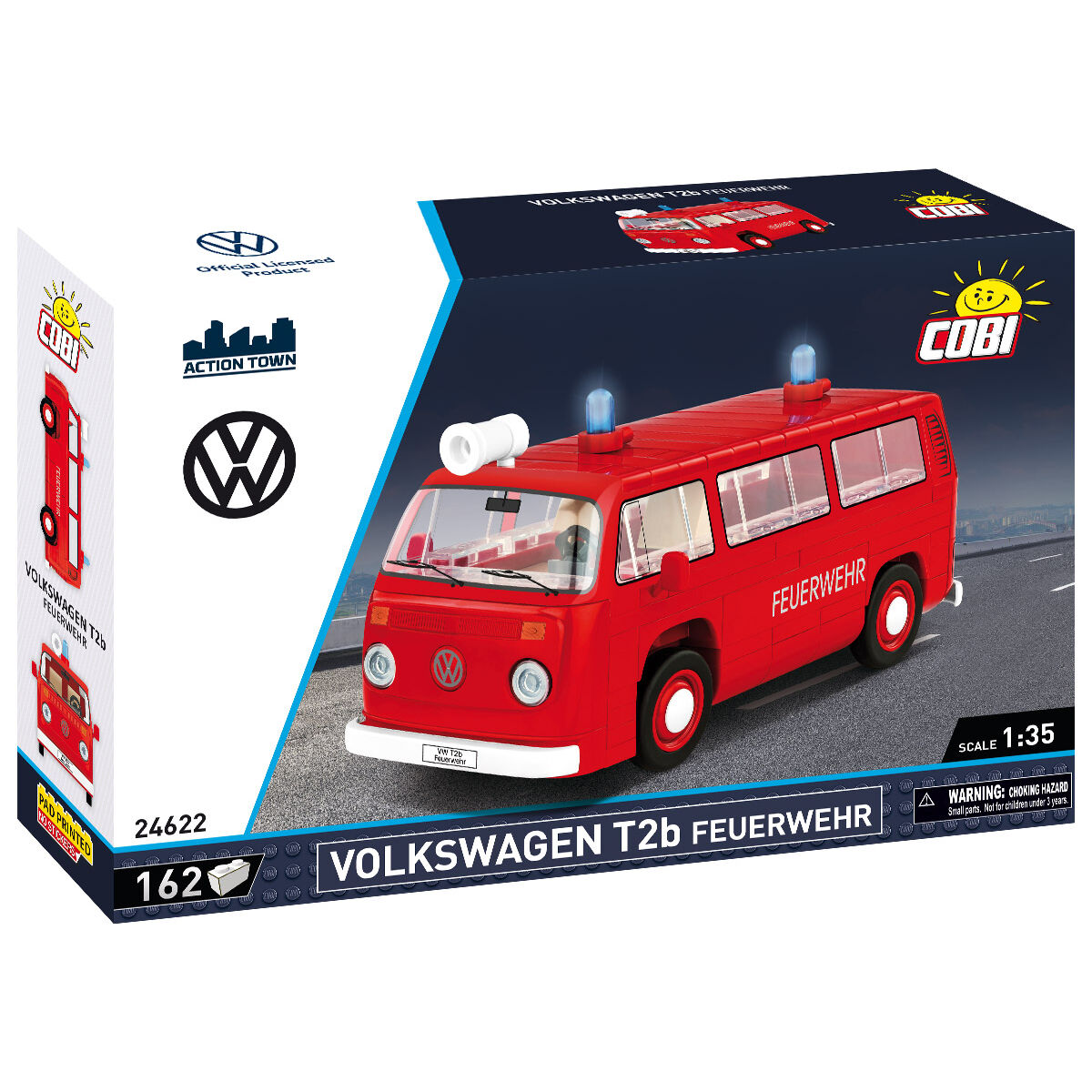 COBI 24622 - VW T2B Feuerwehr SCALE 1:35 COBI 24622 - VW T2B Feuerwehr SCALE 1:35