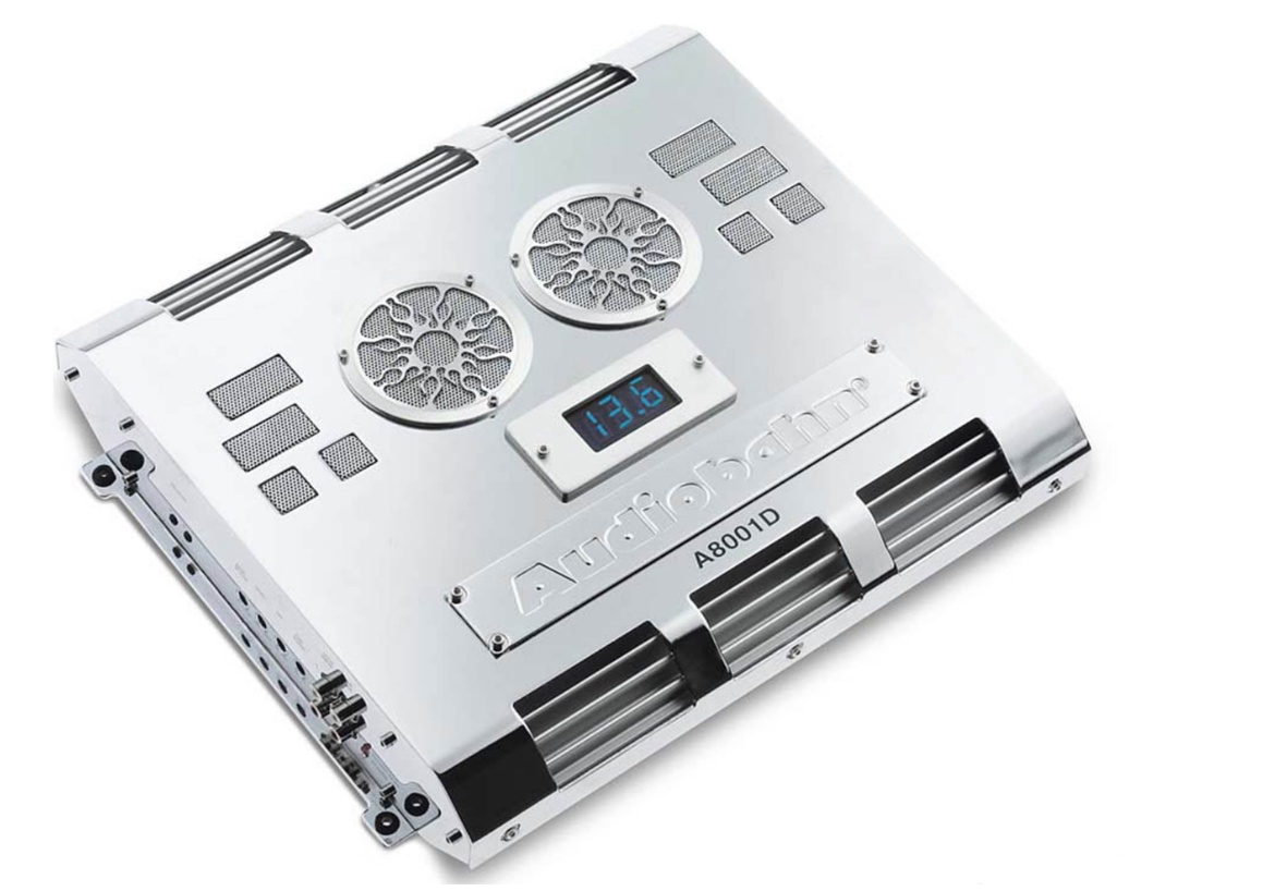 Audiobahn A8001DQ 1-Channel High-Output Class D Amplifier