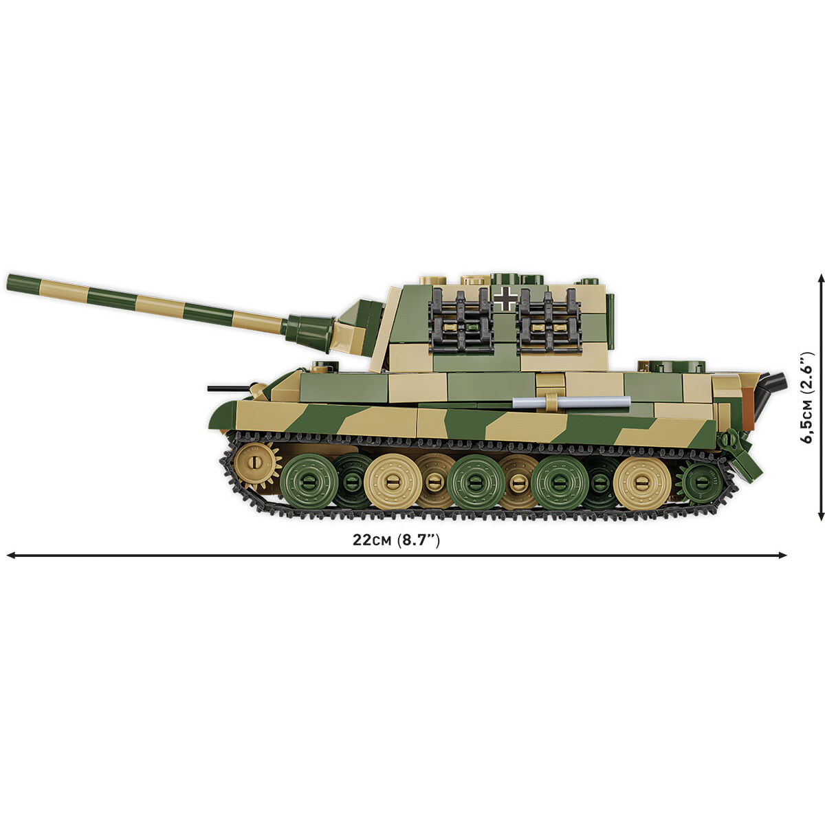 COBI 2733 - Panzerjäger TIGER AUSF. B Jagdtiger - Bild 7 COBI 2733 - Panzerjäger TIGER AUSF. B Jagdtiger - Bild 7