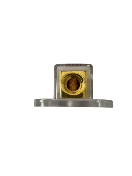 GSI PDB, Power Distribution Block - 1 to 4, Input: 1 cable 4 Gauge (25mm²), Output: 4 cables - 8 Gauge (10mm²) GSI PDB, Power Distribution Block - 1 to 4, Input: 1 cable 4 Gauge (25mm²), Output: 4 cables - 8 Gauge (10mm²)