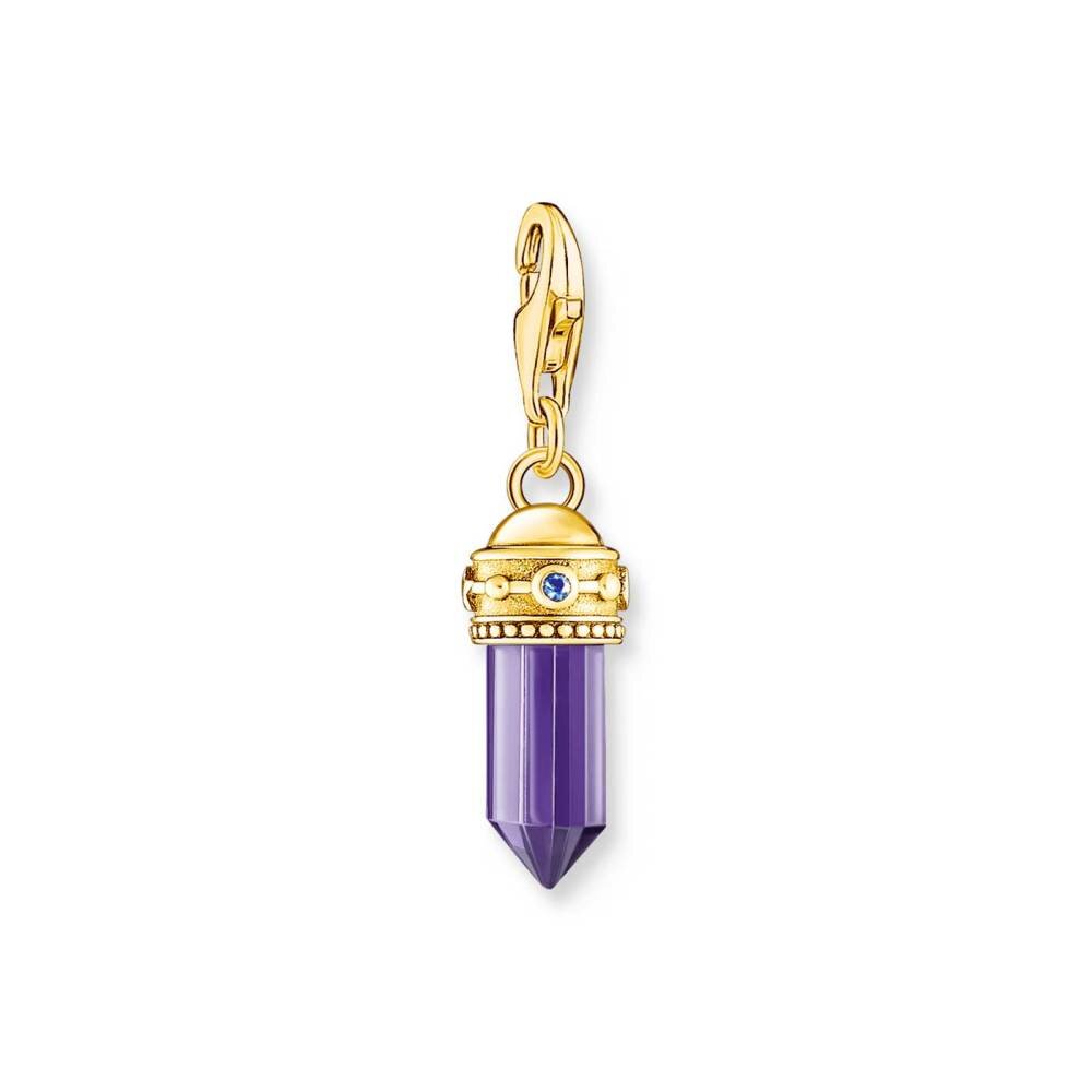 Thomas, Sabo, Anhänger, Charm-Club, Hexagon, Vergoldet, 2048-973-13, Zubehor, Edelstein, Schmuck