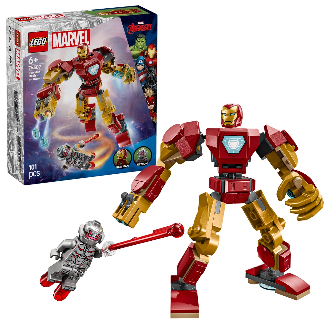 LEGO, MARVEL, Super, Heroes, 76307, Iron, Man, Mech, vs., Ultron LEGO MARVEL Super Heroes 76307 Iron Man Mech vs. Ultron