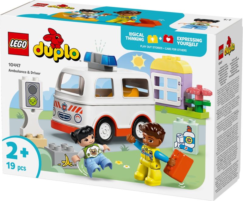 LEGO® DUPLO® Rettungswagen mit Fahrer 10447