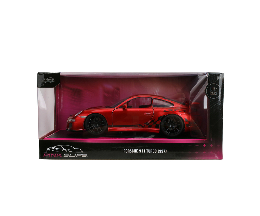 Jada Pink Slips Porsche 911 GT3 997 1:24