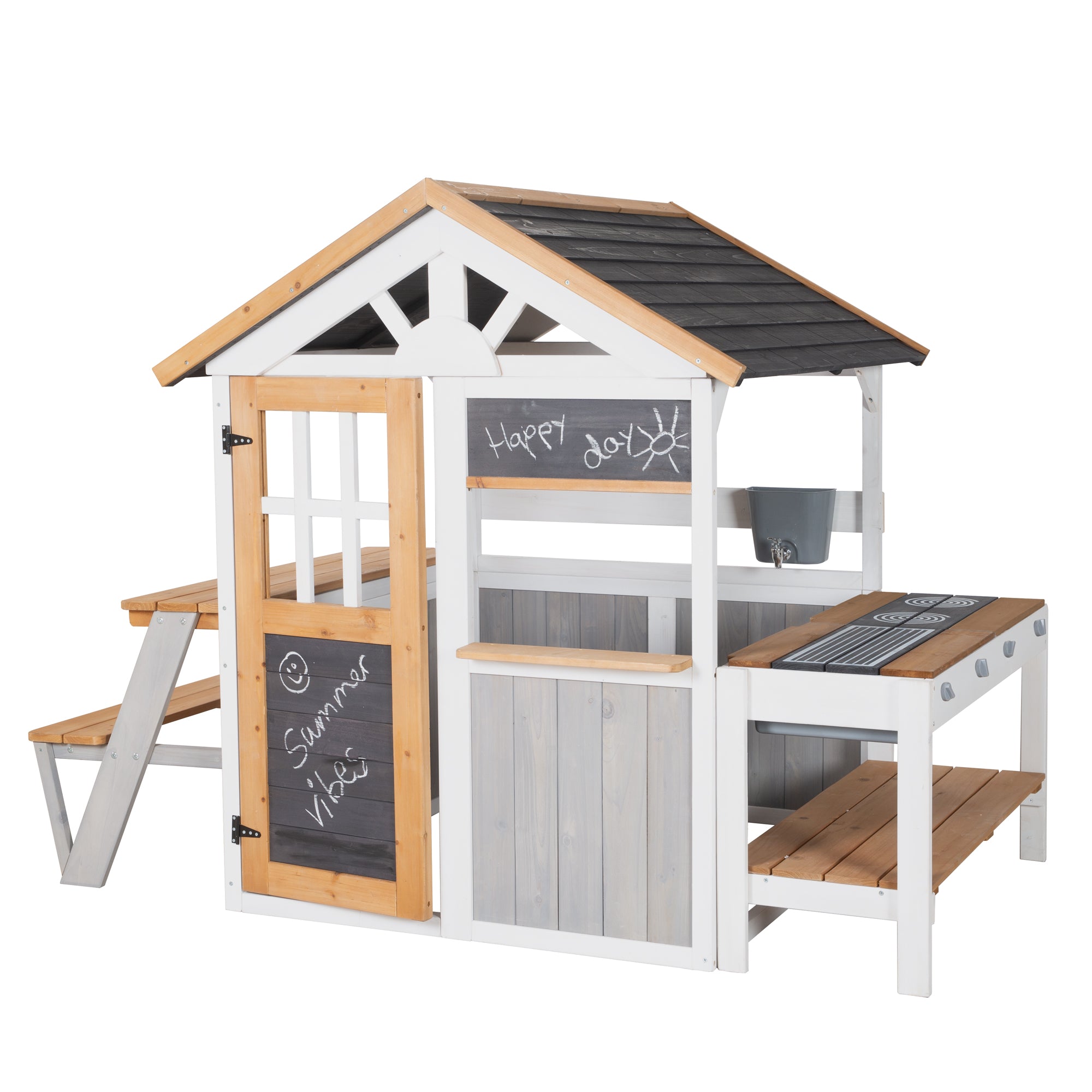 Roba 456066 Spielhaus mit Tischset & BBQ-Küche – Outdoor + - Produktbild 7