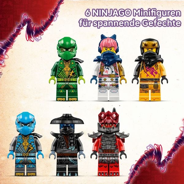 LEGO® NINJAGO® Chaosdrache Donnerzahn 71832 Spielzeug, Person, Werbung, Plakat