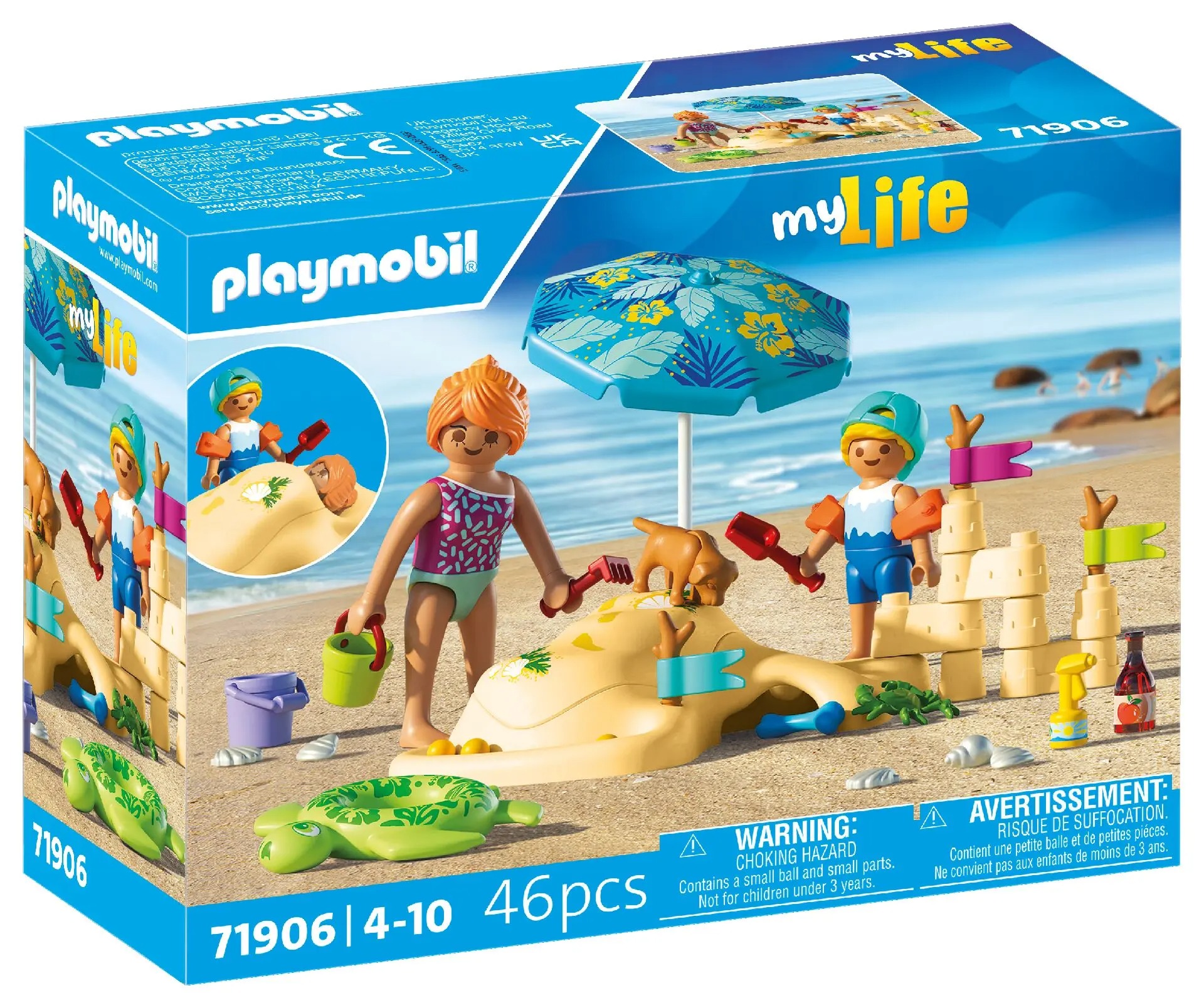 PLAYMOBIL 71906 My Life: Familienspaß am Strand