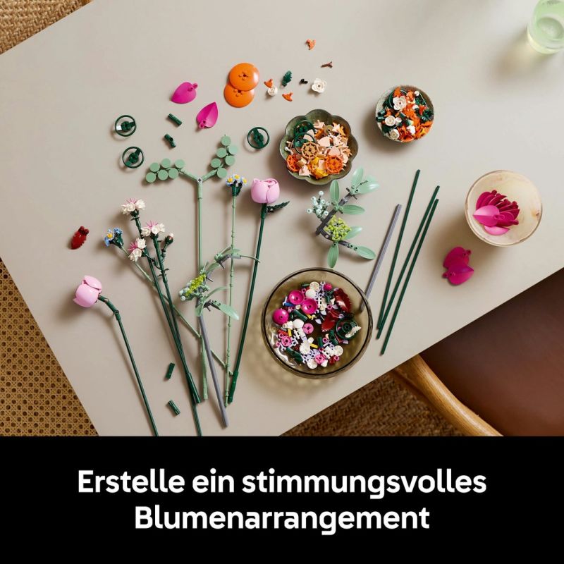 LEGO® Botanicals 10342 Schöner Rosafarbener Blumenstrauß LEGO® Botanicals 10342 Schöner Rosafarbener Blumenstrauß