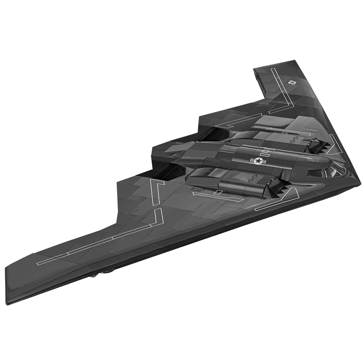 COBI 5916 - Northrop Grumman B2spiritt Maßstab 1:100 - Bild 5 COBI 5916 - Northrop Grumman B2spiritt Maßstab 1:100 - Bild 5