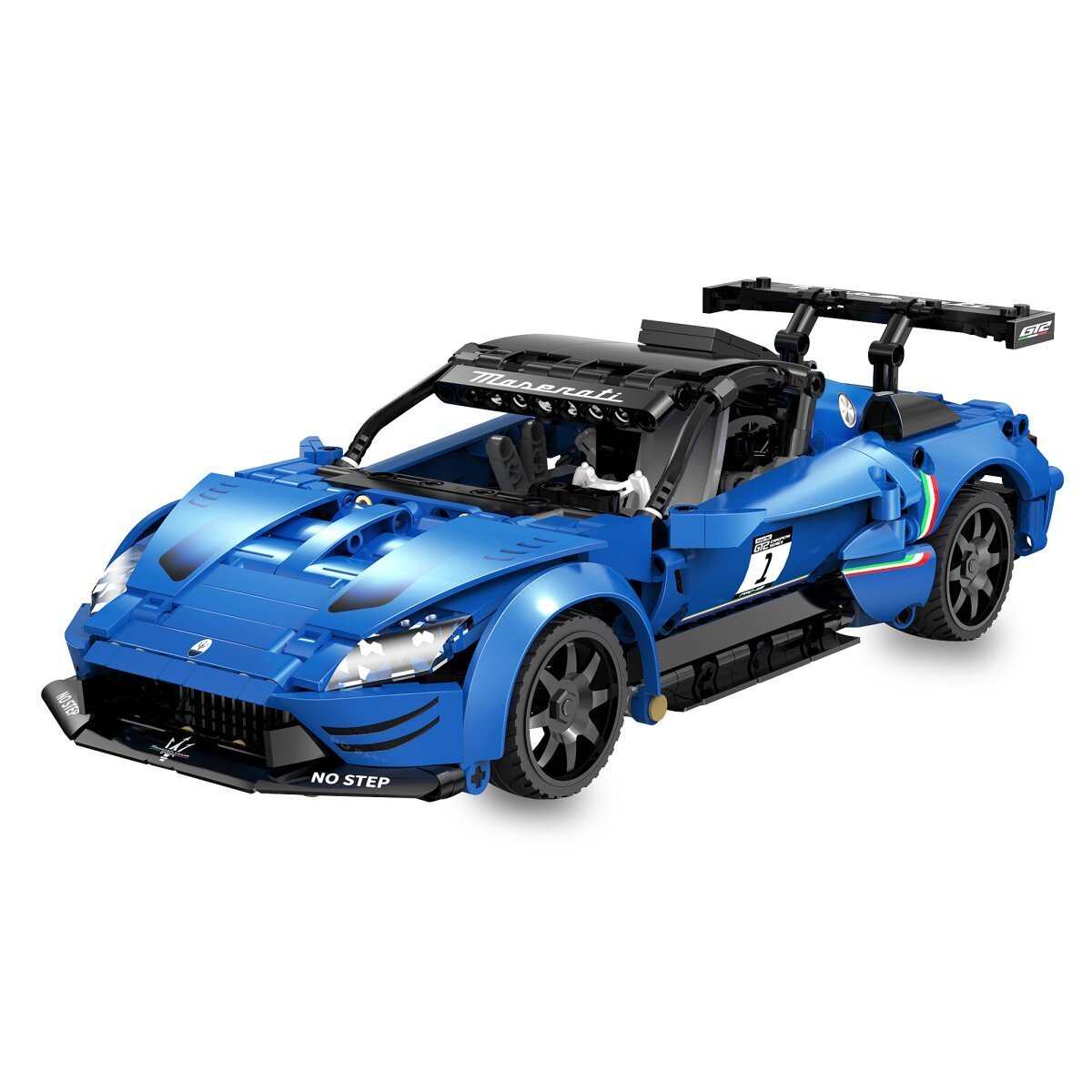 JAMARA CaDA Maserati GT2 1:14 blau 2,4GHz Bricks ab 6 Jahren