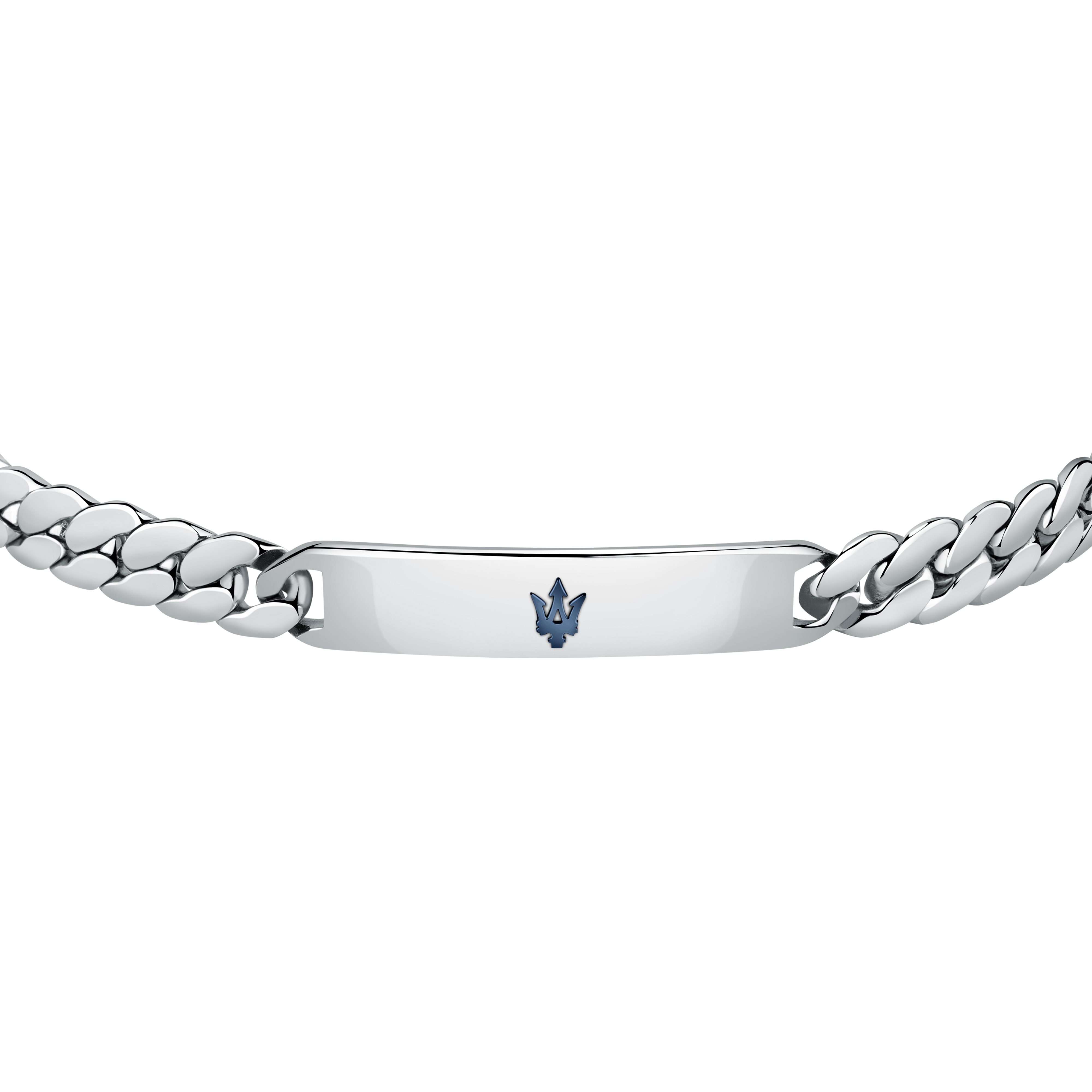 Maserati Armband Herren Iconic silber 22cm Maserati Armband Herren Iconic silber 22cm