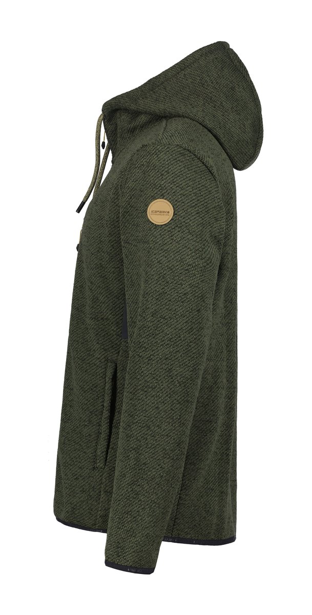 ICEPEAK 957662655I MANAWA Fleecejacke Herren Grün Gr. L