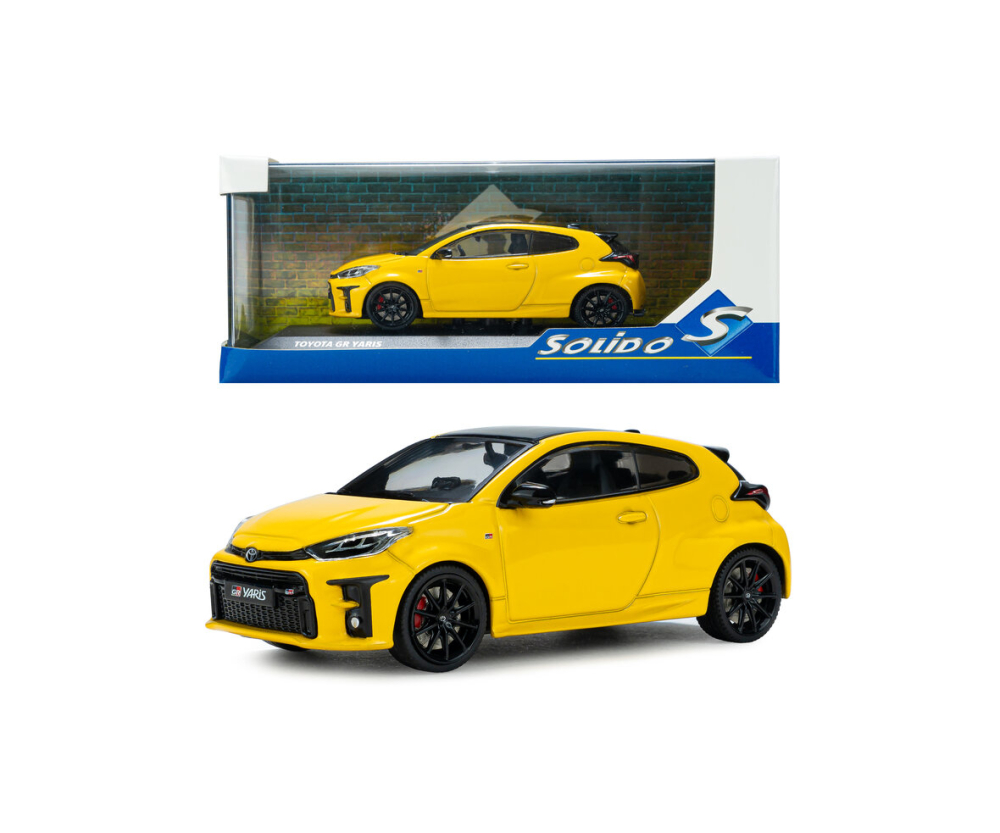 Solido 1:43 Toyota Yaris GR 2024 gelb