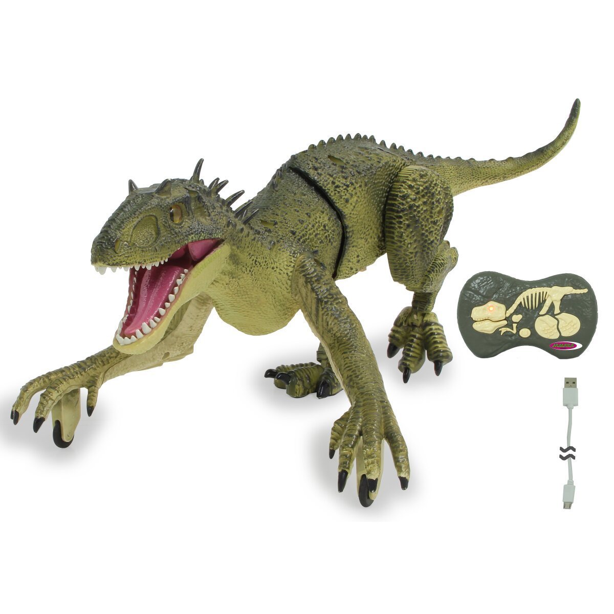 JAMARA Dinosaurier Exoraptor Li-Ion 3,7V 2,4GHz grün ab 6 Jahren