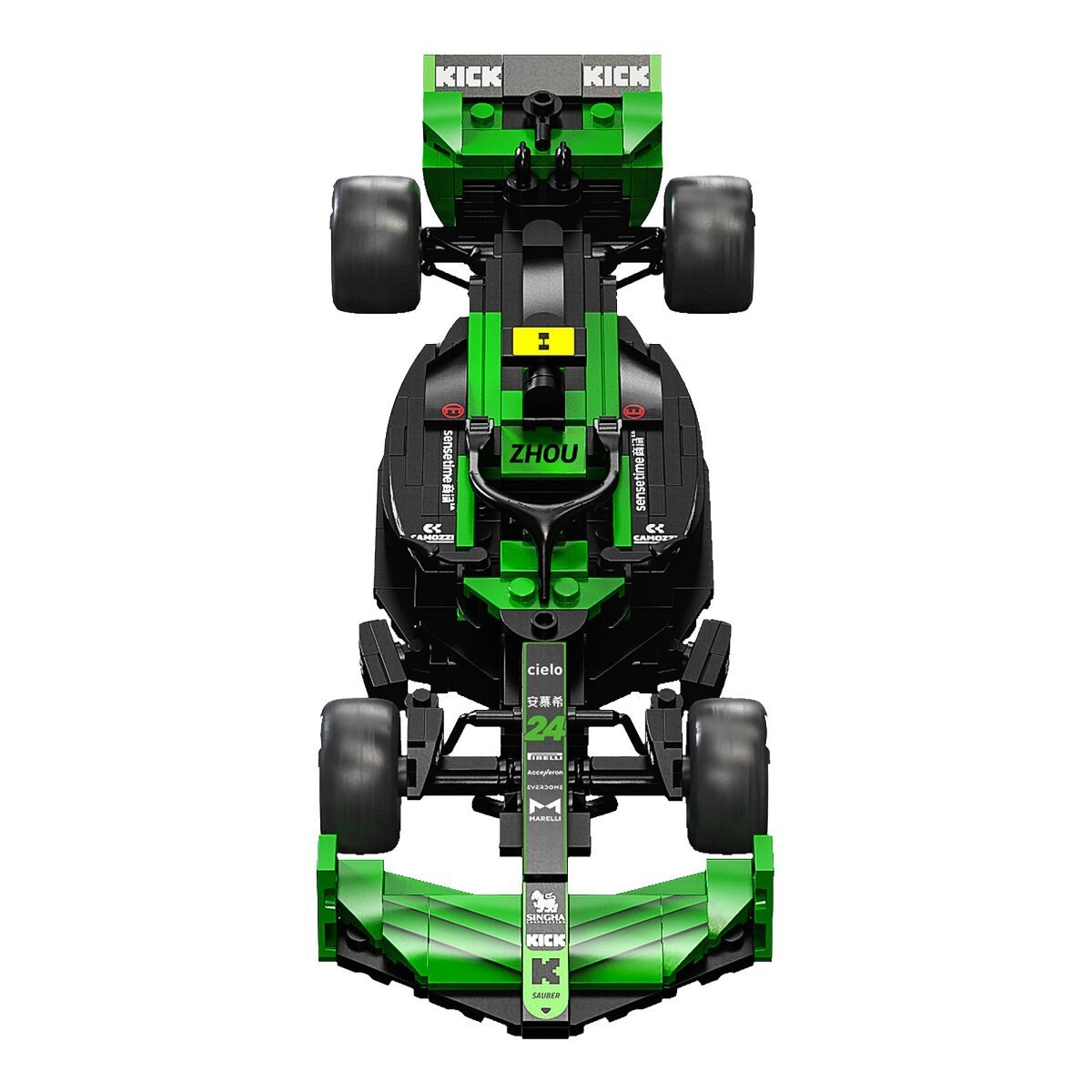 JAMARA CaDA KICK Sauber F1® Team C44 - 2024 1:24 grün Bricks ab 8 Jahren