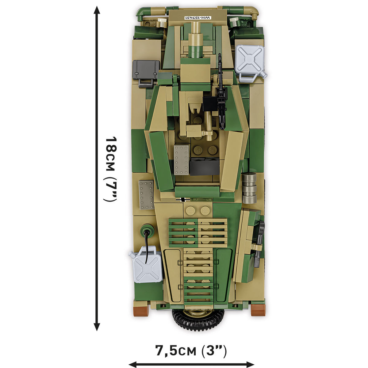 COBI 2288 - SDKFZ 234/3 Stummel SCALE 1:35 - Bild 7