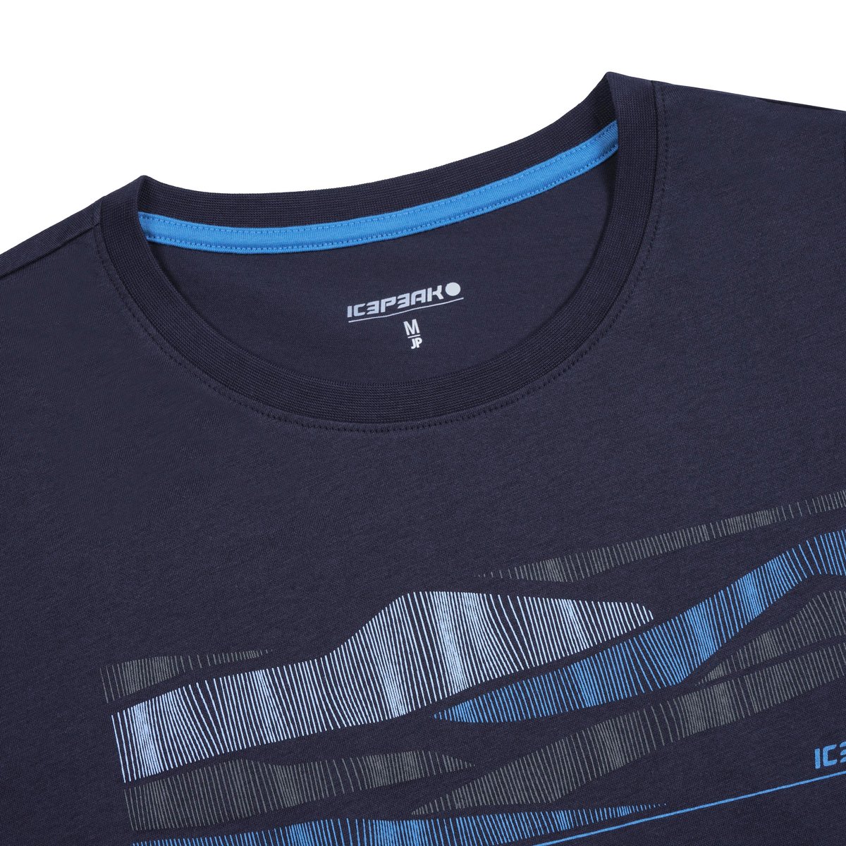 ICEPEAK 957730689I BEEVILLE T-Shirt Herren Dunkelblau Gr. XXL