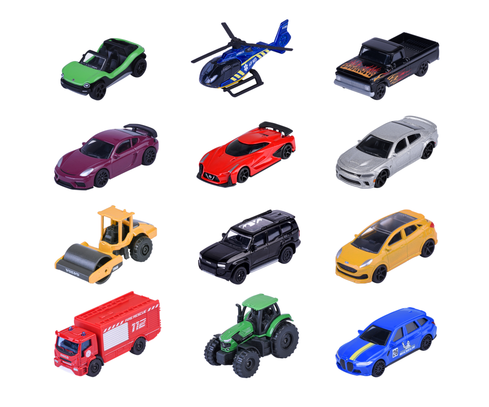 Majorette Street Cars 12 pieces Value Pack
