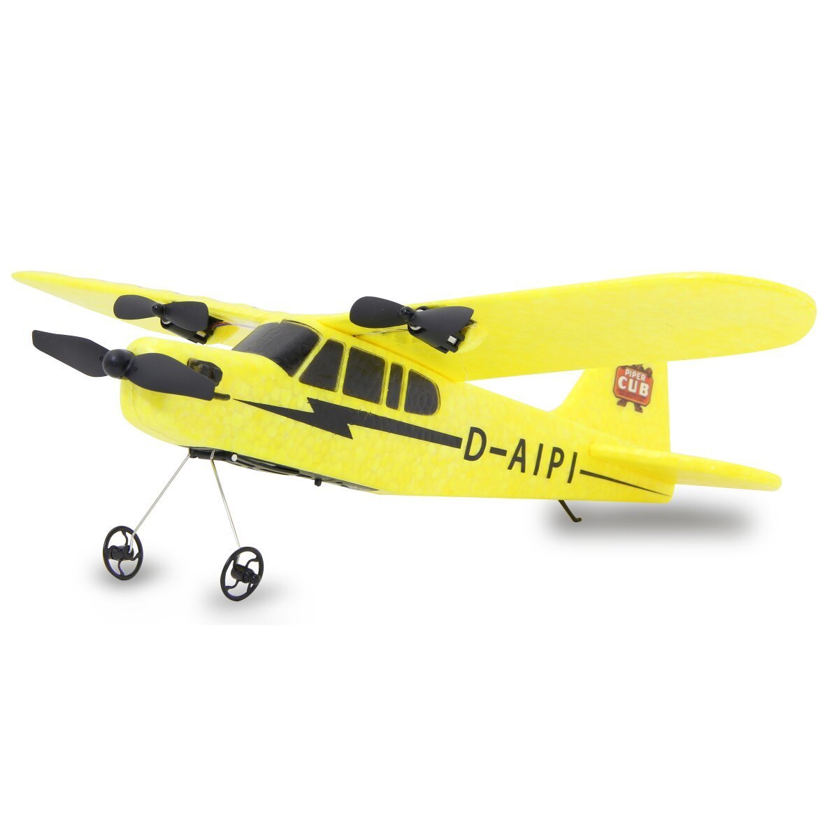 JAMARA Piper J3-CUB Flugzeug 2,4 GHz Gyro 2CH ab 16 Jahren