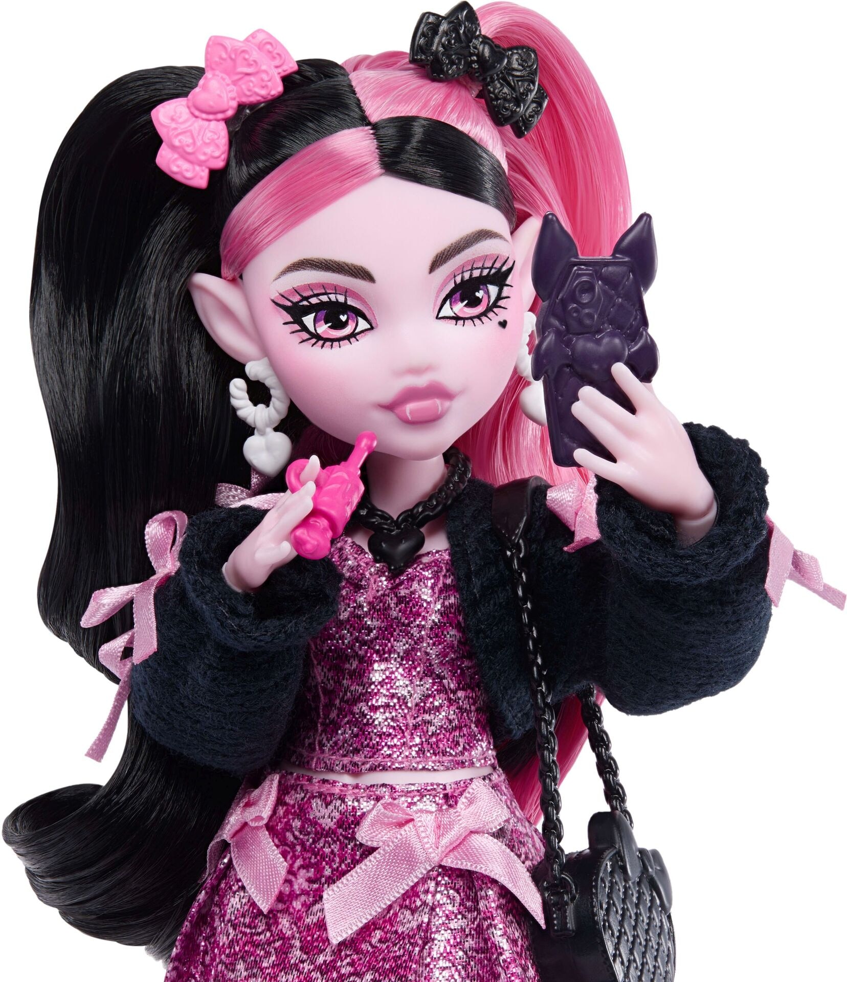 Monster High Draculaura Puppe - Mattel - MATTEL JHK29 Puppe - Mattel - Monster High Draculaura Puppe - Modell MATTEL JHK29 Produktbild fuer Online-Shop