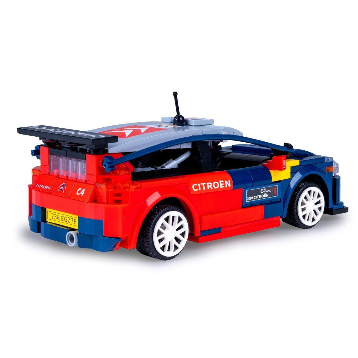 JAMARA CaDA 2008 Citroën C4 WRC 1:20 2,4GHz Bricks ab 6 Jahren JAMARA CaDA 2008 Citroën C4 WRC 1:20 2,4GHz Bricks ab 6 Jahren