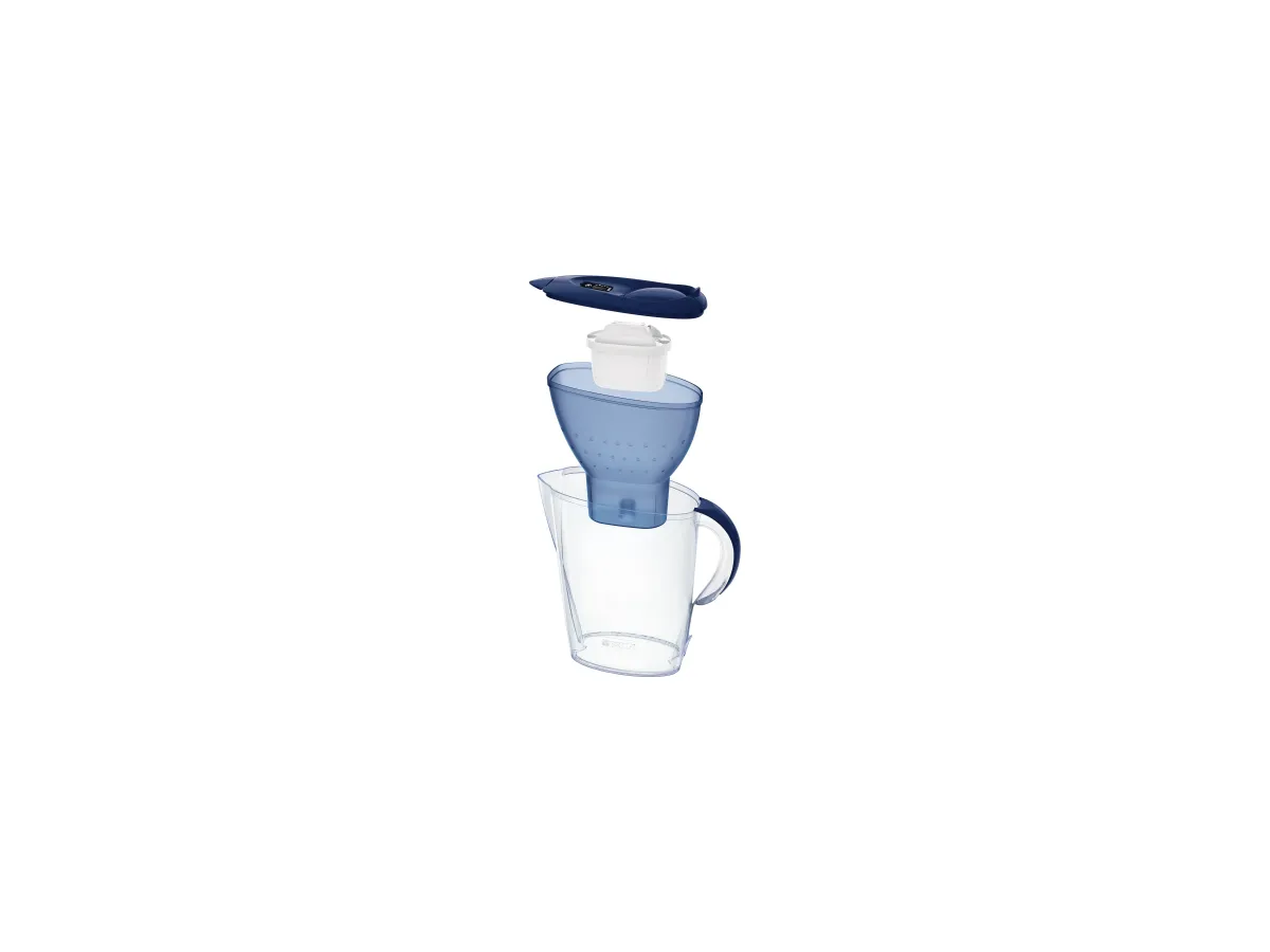 BRITA „Marella Cool“ - Tischwasserfilter 2,4 l, Blau-Transparent (Art.-Nr. 076634)
