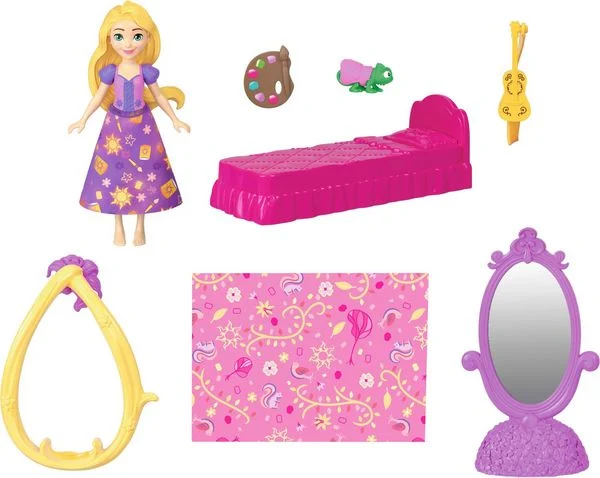 DP Kleine Puppen Rapunzel Schloss DP Kleine Puppen Rapunzel Schloss