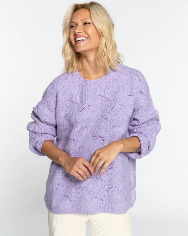 Billabong, Pullover, Damen, Lila, GR., L