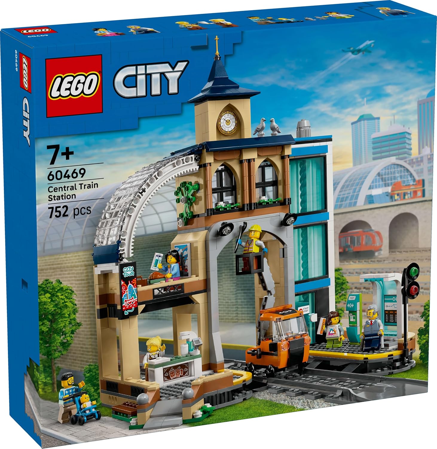 LEGO® City 60469 Hauptbahnhof Spielzeug