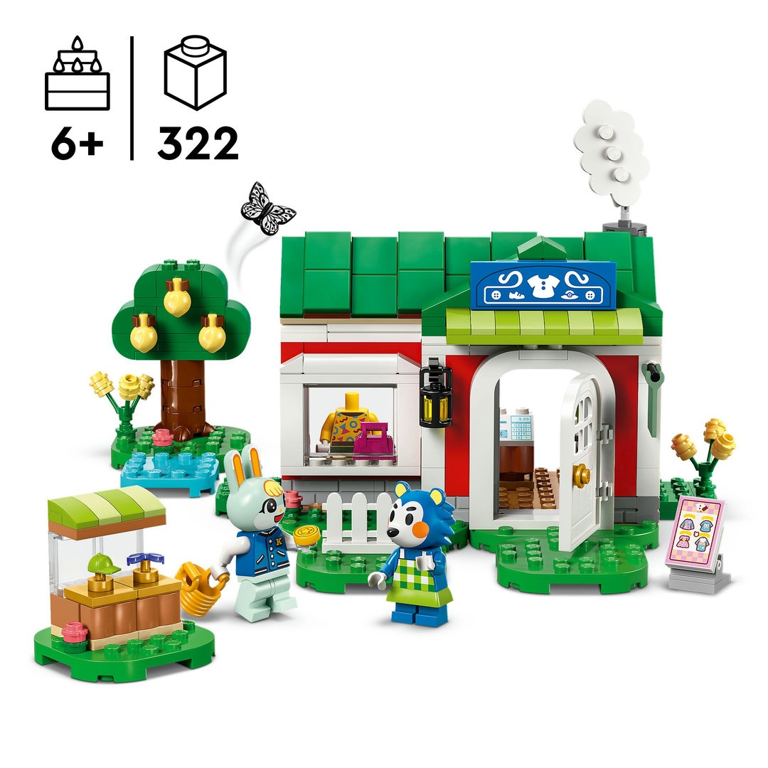 LEGO® Animal Crossing™ 77055 Die Schneiderei der Schneiderschwestern LEGO® Animal Crossing™ 77055 Die Schneiderei der Schneiderschwestern