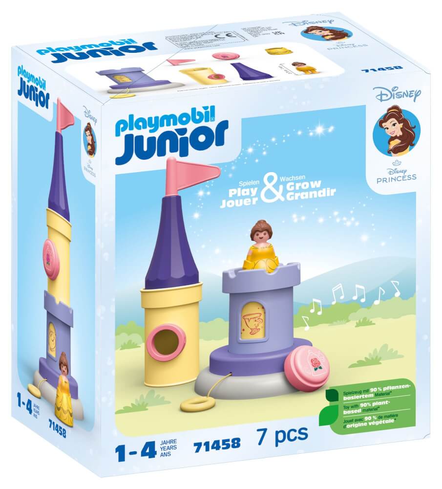 PLAYMOBIL, 71458, Junior, &, Disney, Belles, Spielturm, Melodie