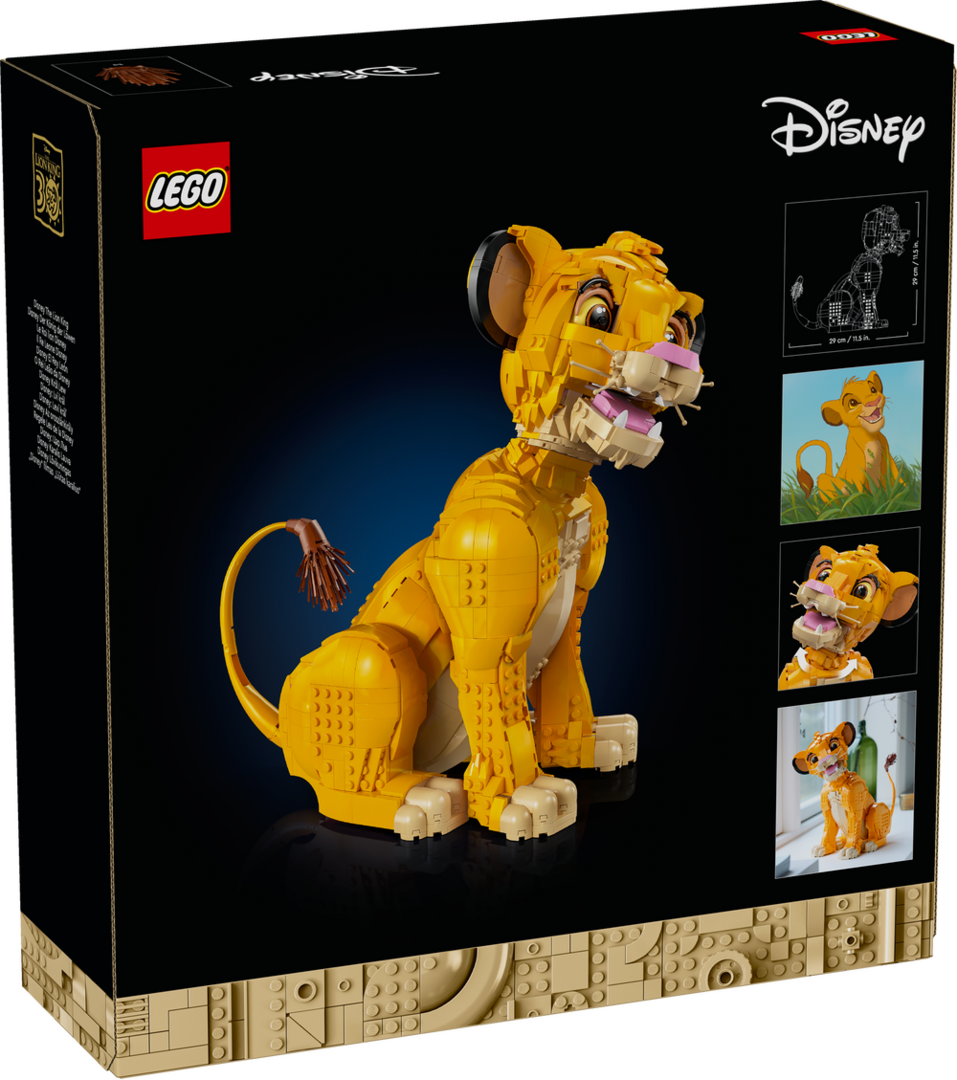 LEGO® Disney Annas Simba, der junge König der Löwen 43247 Spielzeug