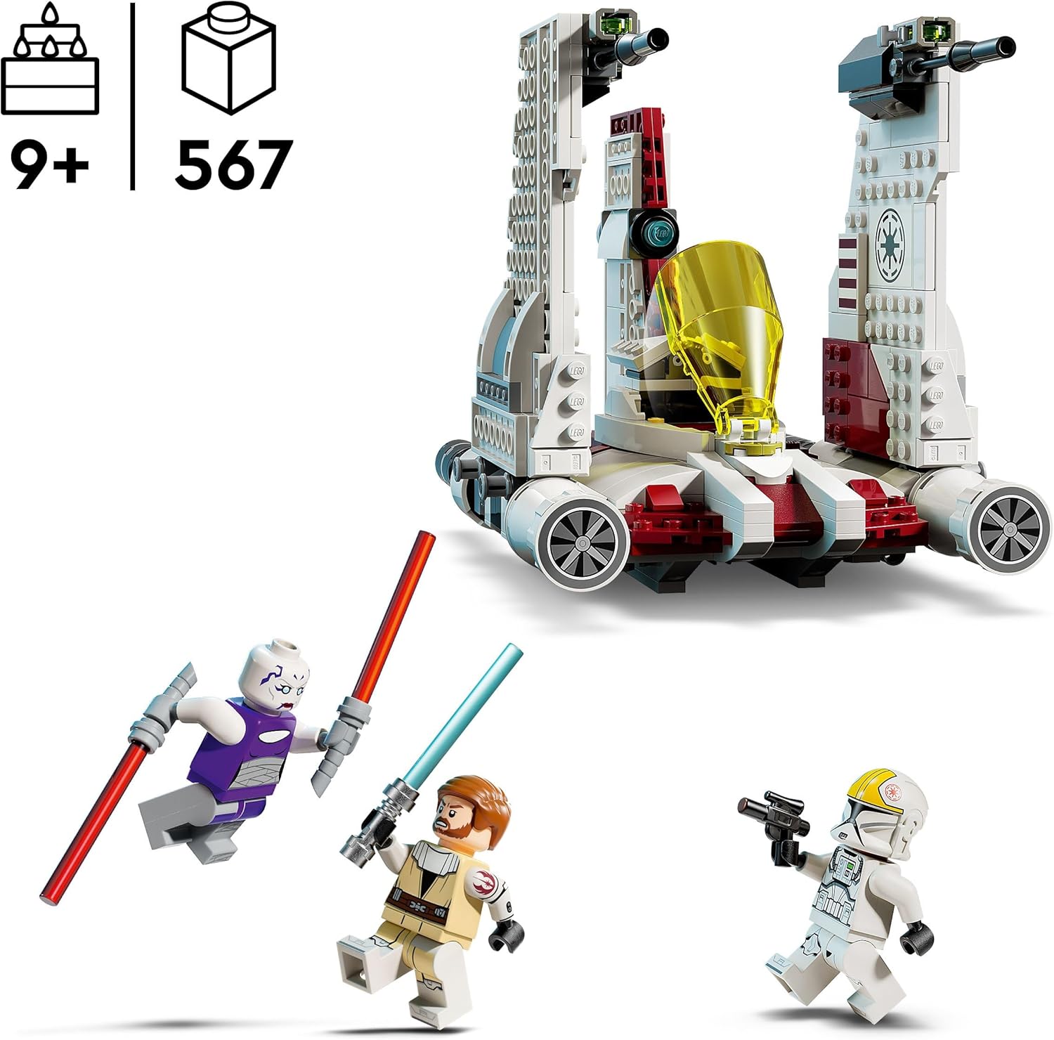 LEGO® Star Wars 75432 SW V-19 Torrent-Sternjäger LEGO® Star Wars 75432 SW V-19 Torrent-Sternjäger
