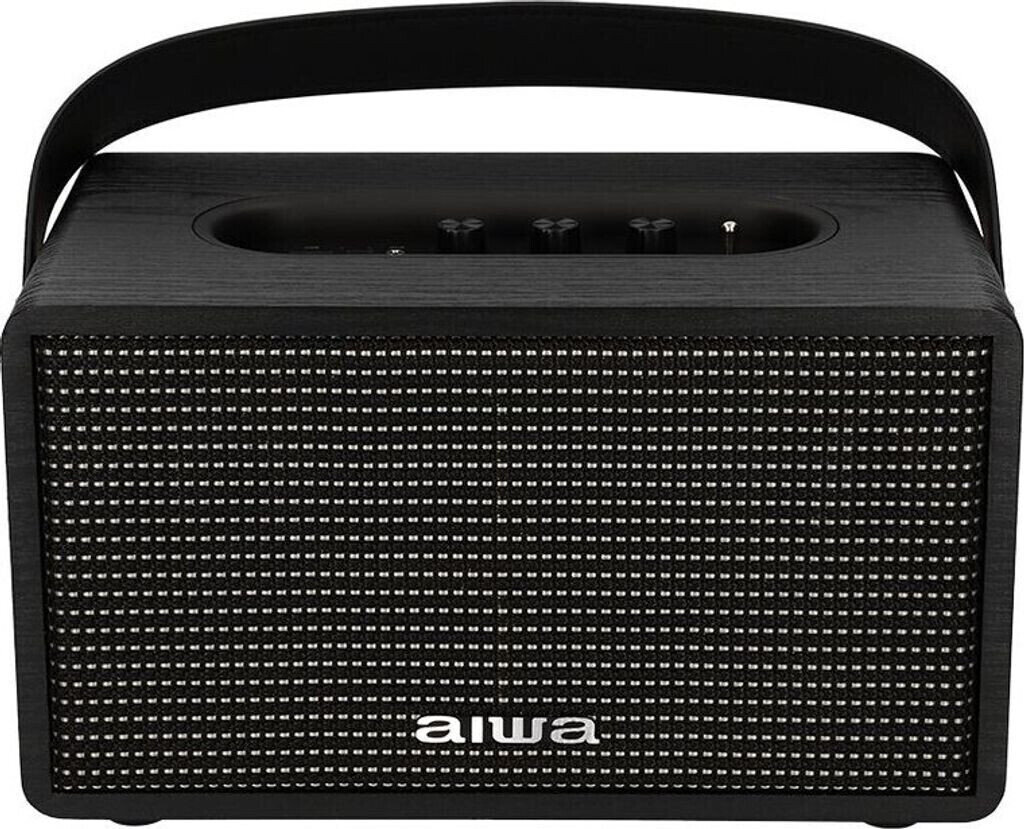 Aiwa_MI-X100_Retro_Bluetooth-Lautsprecher_2x10W,_BT,_AUX_IN,_TWS,_Schwarz, Elektronik, Sprecher, Zubehör, Tasche, Handtasche