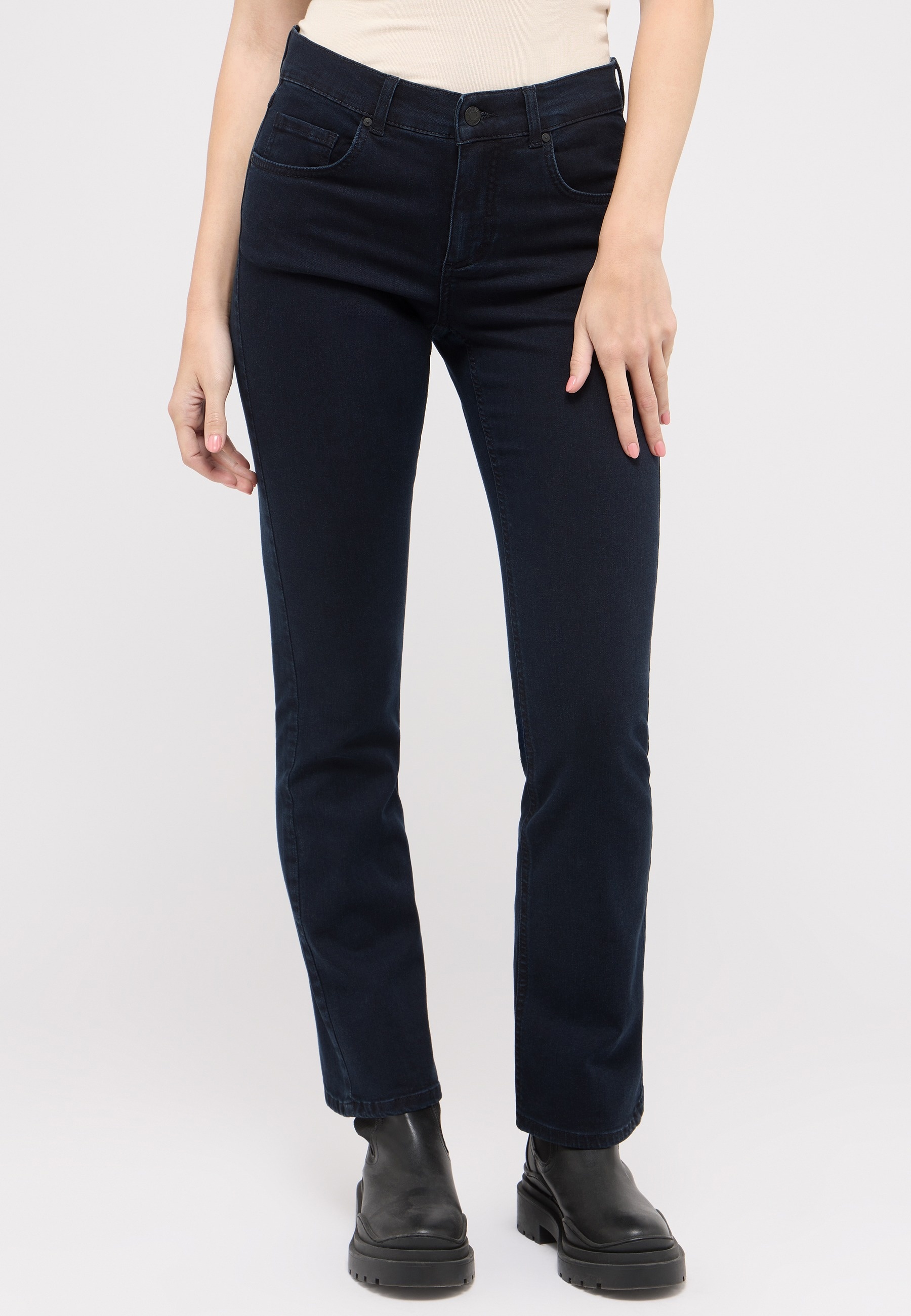 ANGELS 346890031 Damen Jeans Leni Bootcut - Blau - 1 ANGELS 346890031 Damen Jeans Leni Bootcut - Blau - 1