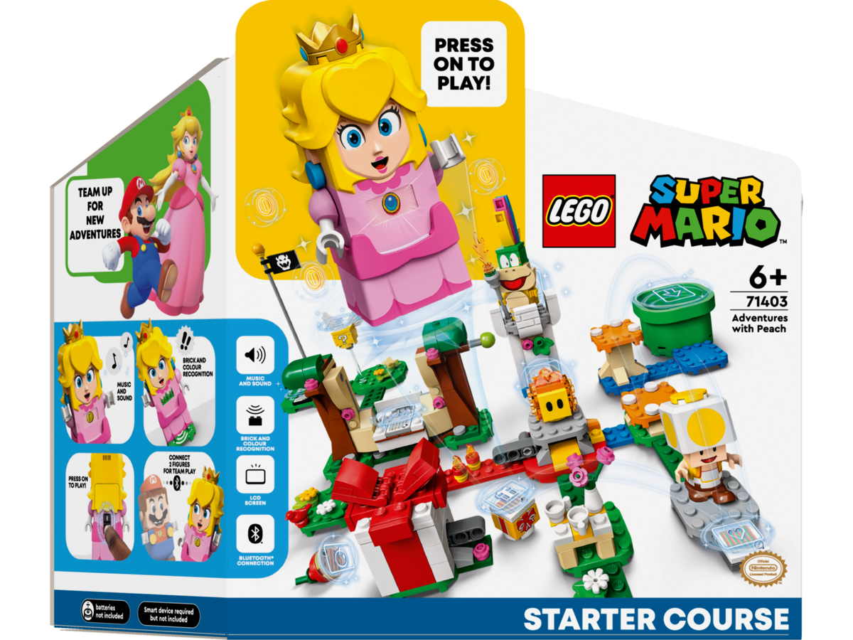 LEGO® Super Mario™ Abenteuer mit Peach Starterset 71403 Puppe, Spielzeug, Person