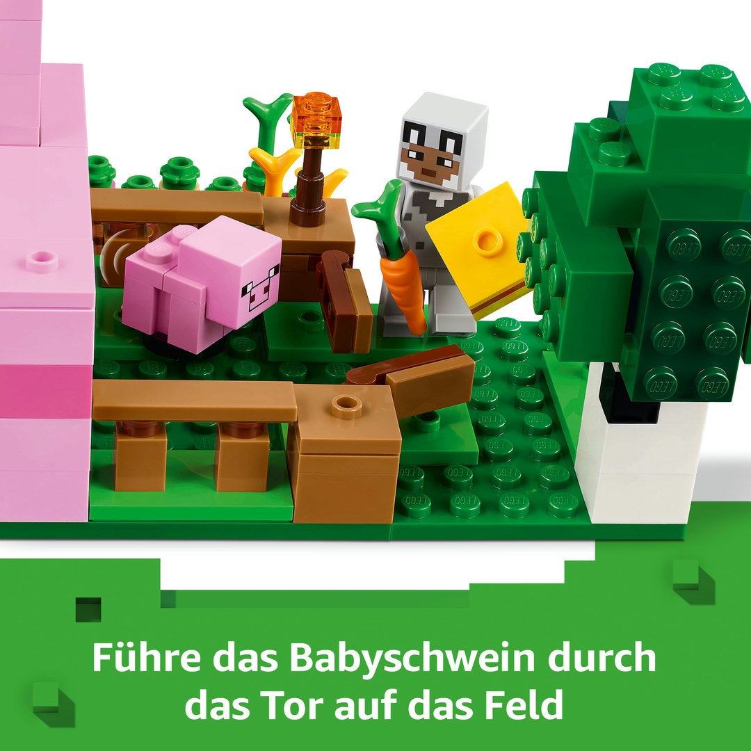 LEGO® Minecraft™ 21268 Das Babyschwein-Haus LEGO® Minecraft™ 21268 Das Babyschwein-Haus
