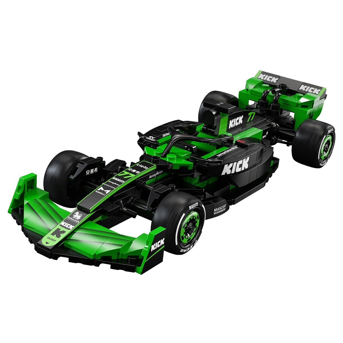 JAMARA CaDA KICK Sauber F1® Team C44 - 2024 1:24 grün Bricks ab 8 Jahren JAMARA CaDA KICK Sauber F1® Team C44 - 2024 1:24 grün Bricks ab 8 Jahren