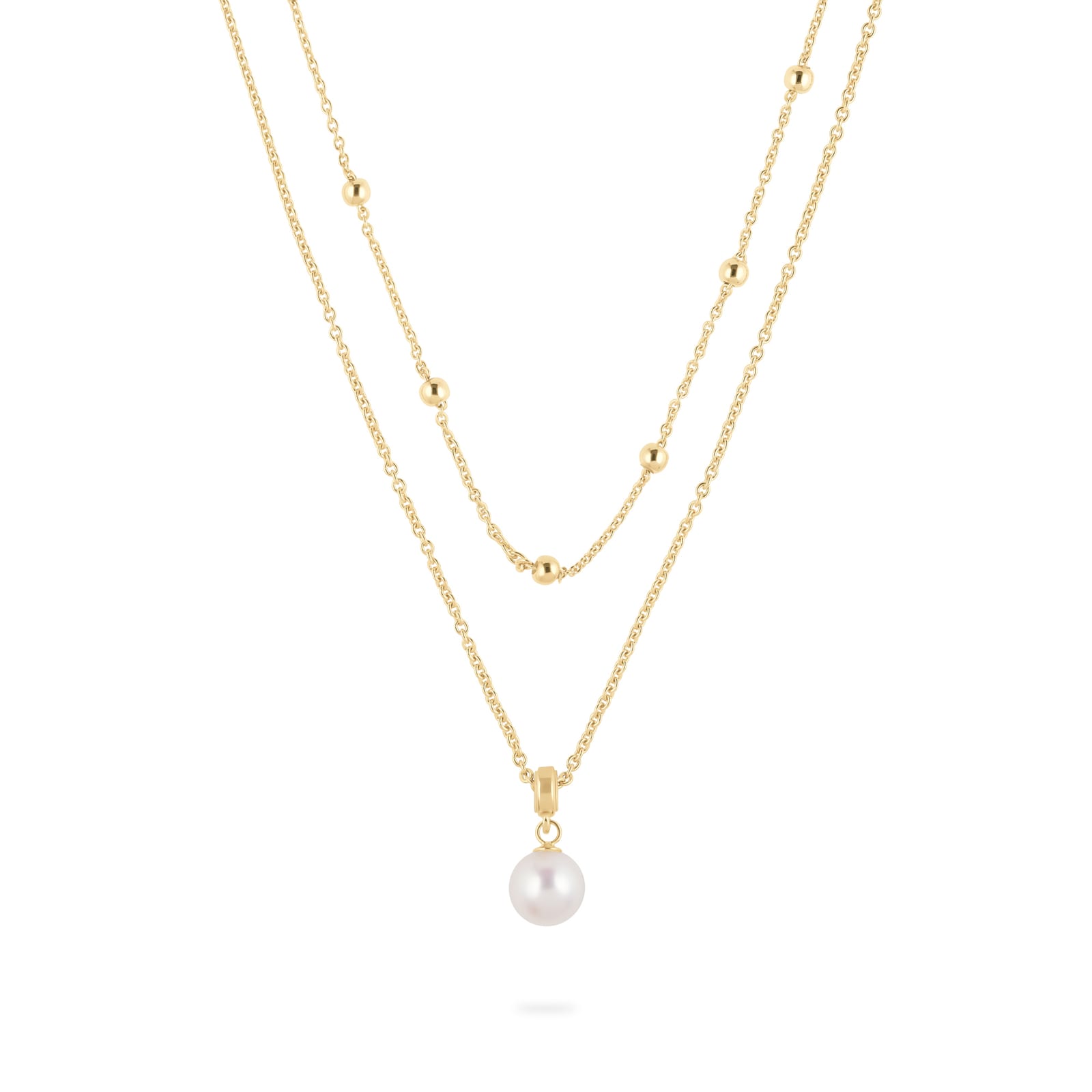 JETTE S.88601718 KETTE DAMEN GOLD PERLE JETTE S.88601718 KETTE DAMEN GOLD PERLE