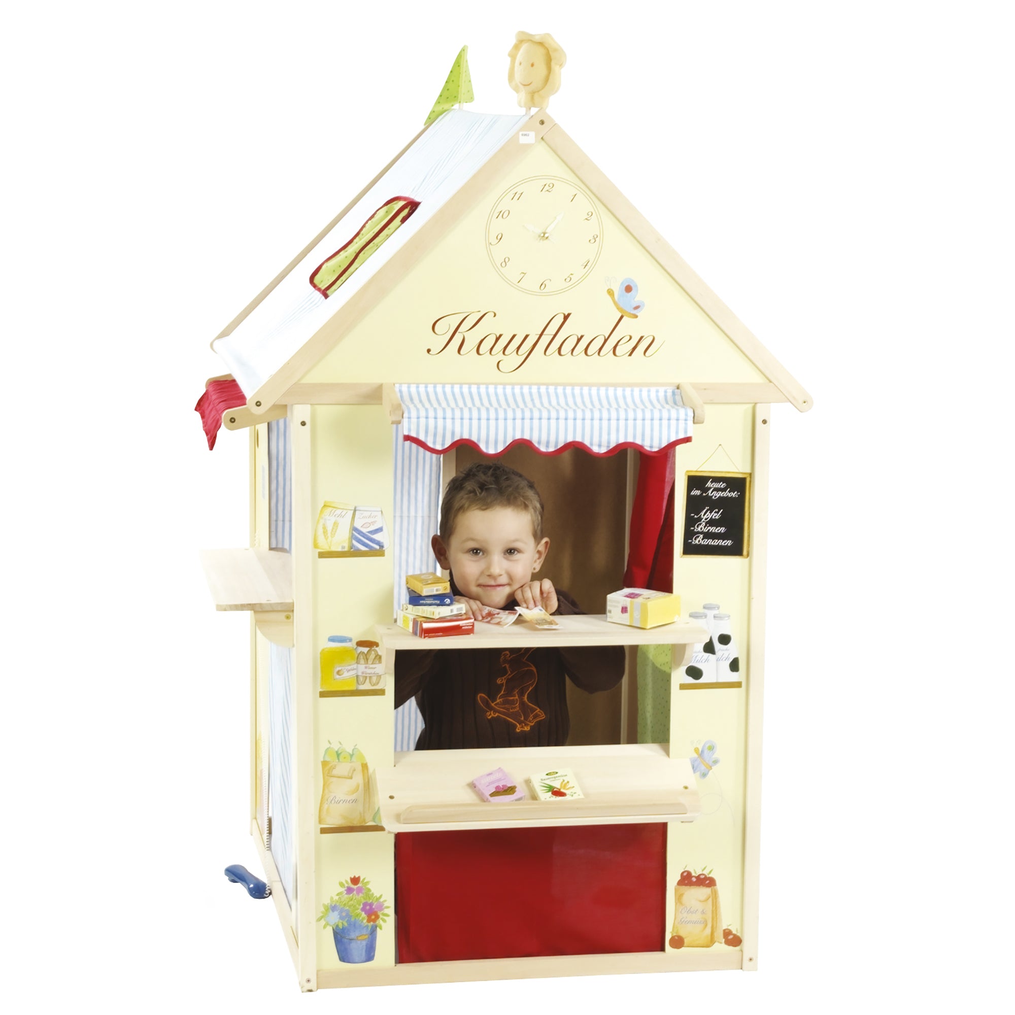 Roba 6962 Spielhaus gelb – Rollenspiel - Bild 4 Roba 6962 Spielhaus gelb – Rollenspiel - Produktbild 4