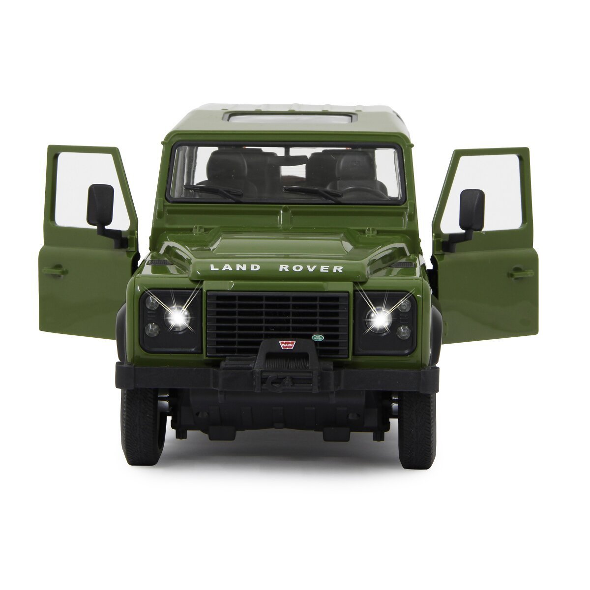 JAMARA Land Rover Defender 1:14 grün 2,4GHz Tür manuell ab 6 Jahren