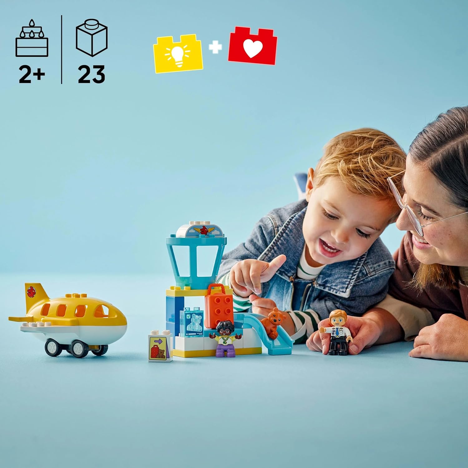 LEGO® DUPLO Erster Besuch im Flughafen 10443 Spielzeug, Person