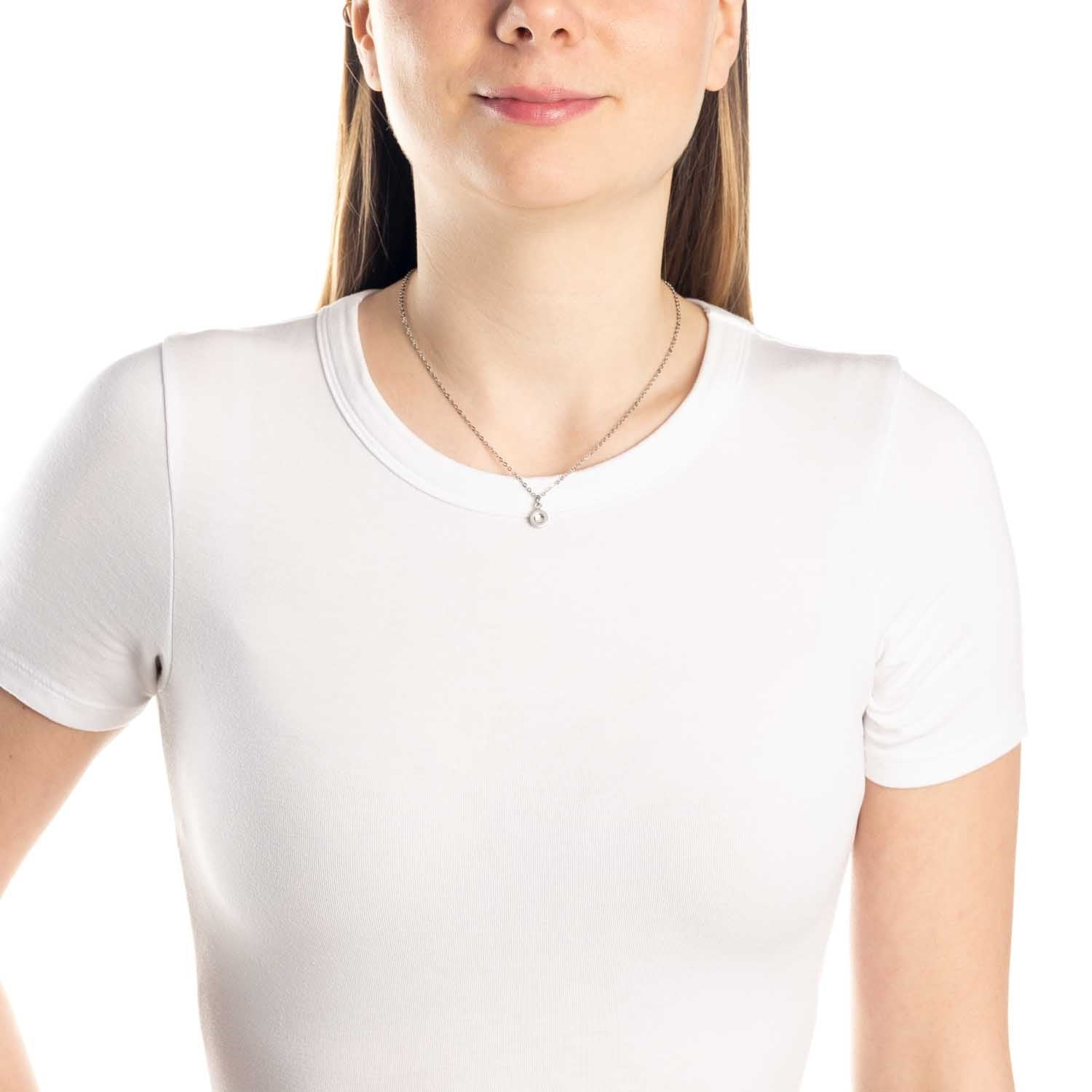 LeonardoHalskette, Isa Sommer, Stahl/Klar LeonardoHalskette, Isa Sommer, Stahl/Klar