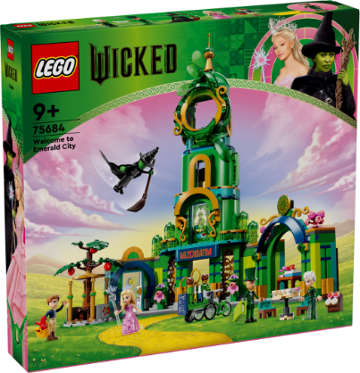 LEGO® Wicked Willkommen in Emerald City 75684 Erwachsener, Weiblich, Person, Frau, Spielbereich