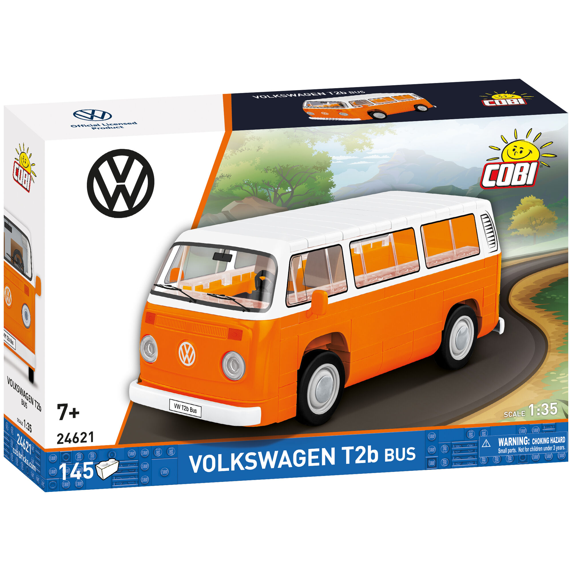 COBI 24621 - VW T2B BUS SCALE 1:35 COBI 24621 - VW T2B BUS SCALE 1:35