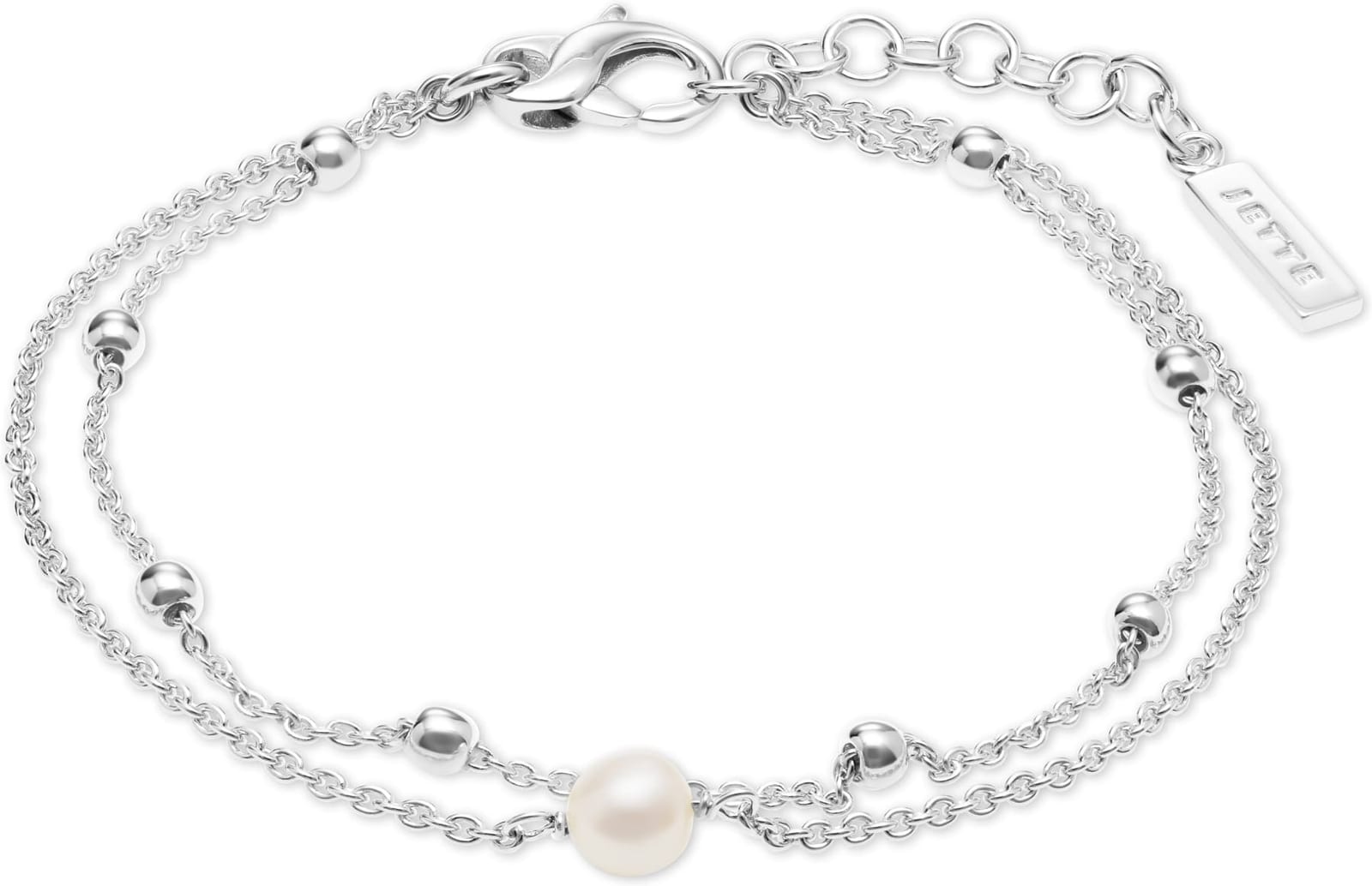 JETTE S.88601726 ARMBAND SILBER PERLE 17+3 CM JETTE S.88601726 ARMBAND SILBER PERLE 17+3 CM