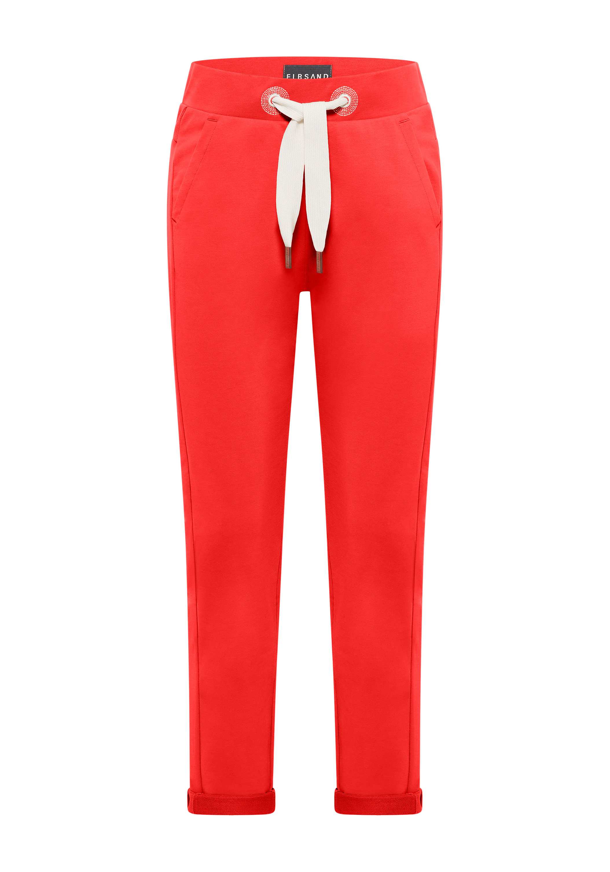 Elbsand Brine Sweathose in Rot Bild 1 Elbsand Brine Sweathose in Rot, Produktfoto 1.